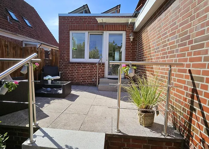 Lust auf Meer - Appartement Ferienwohnung Terrasse kleine Hunde willkommen Nähe Nordsee Cuxhaven